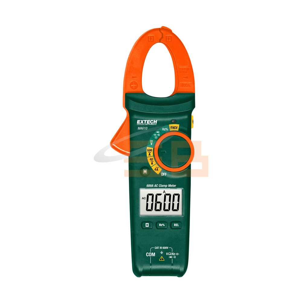 CLAMP METER 600A AC, EXTECH MA610
